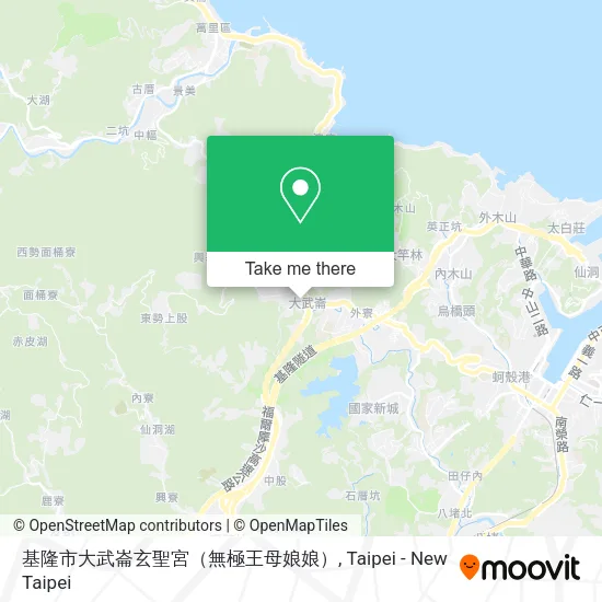 基隆市大武崙玄聖宮（無極王母娘娘）地圖