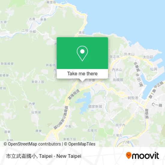 市立武崙國小地圖