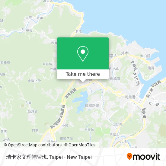 瑞卡家文理補習班地圖