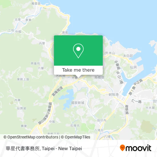 華星代書事務所地圖
