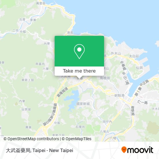 大武崙藥局 map