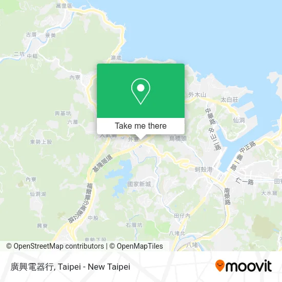 廣興電器行地圖