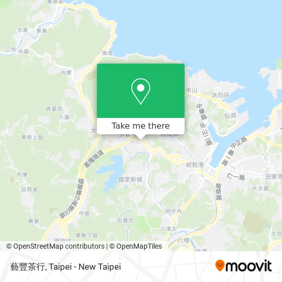 藝豐茶行 map