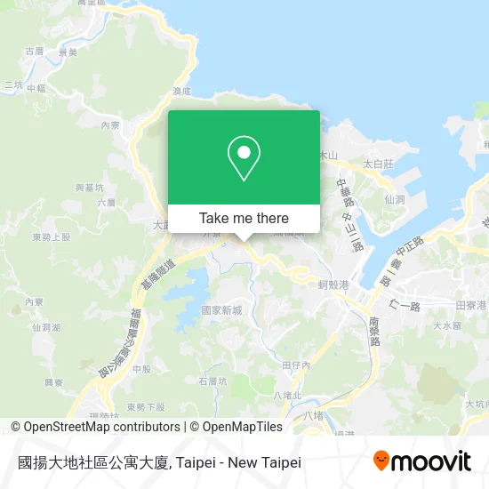 國揚大地社區公寓大廈地圖