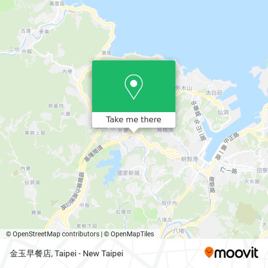 金玉早餐店 map
