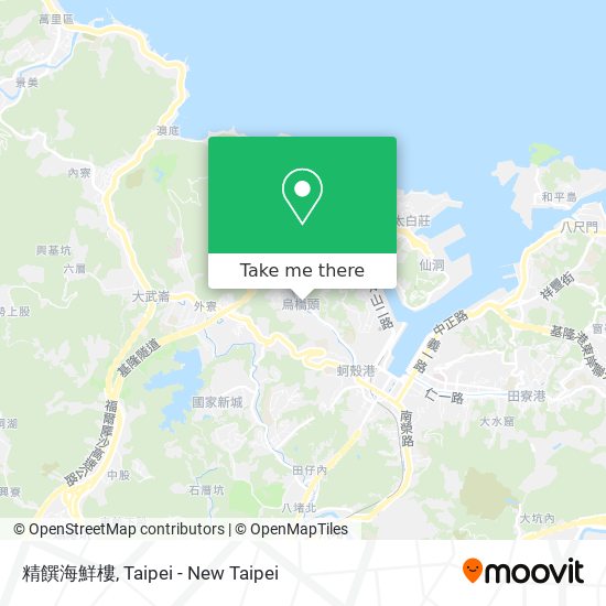 精饌海鮮樓 map