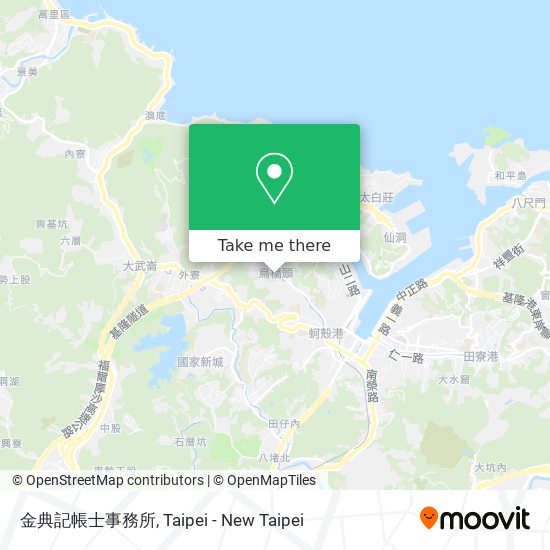 金典記帳士事務所 map