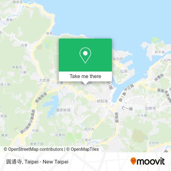 圓通寺地圖