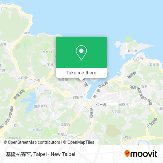 基隆祐霖宮地圖