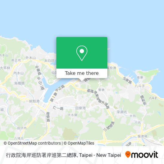 行政院海岸巡防署岸巡第二總隊 map