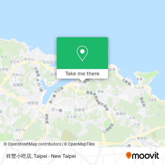 祥豐小吃店 map