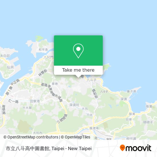 市立八斗高中圖書館 map