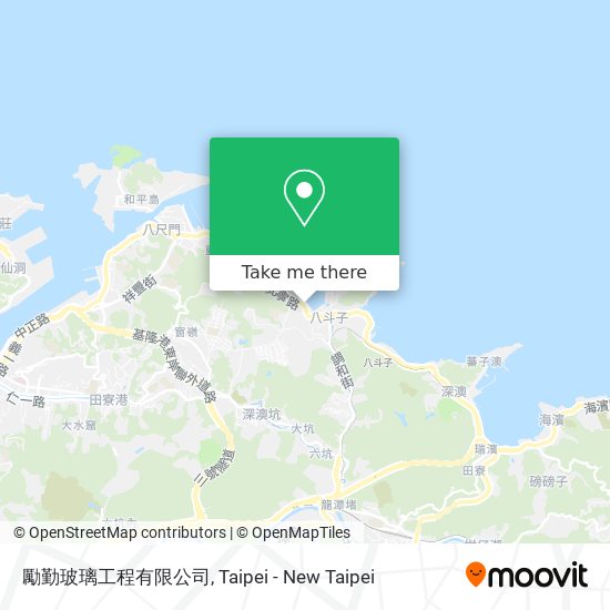 勵勤玻璃工程有限公司地圖