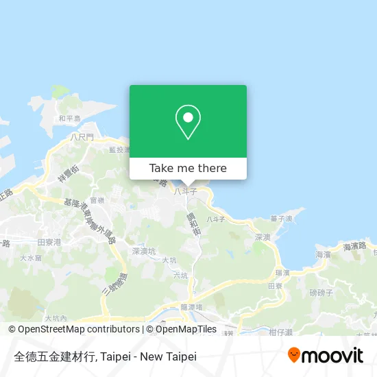 全德五金建材行 map