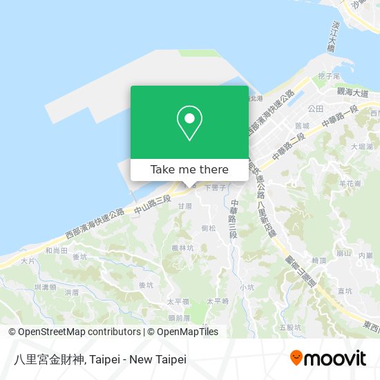 八里宮金財神 map