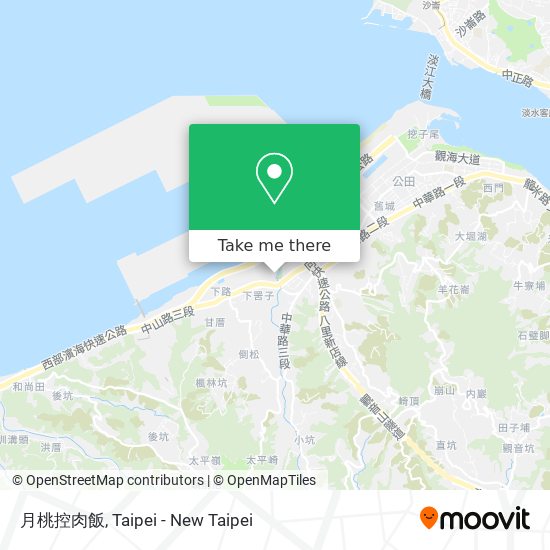 月桃控肉飯 map