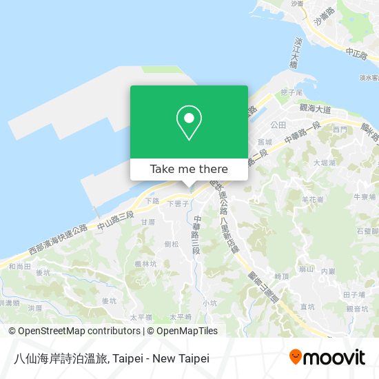 八仙海岸詩泊溫旅 map