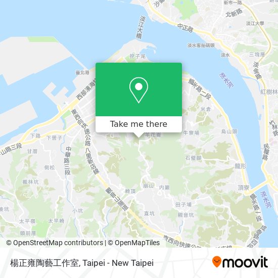 楊正雍陶藝工作室地圖