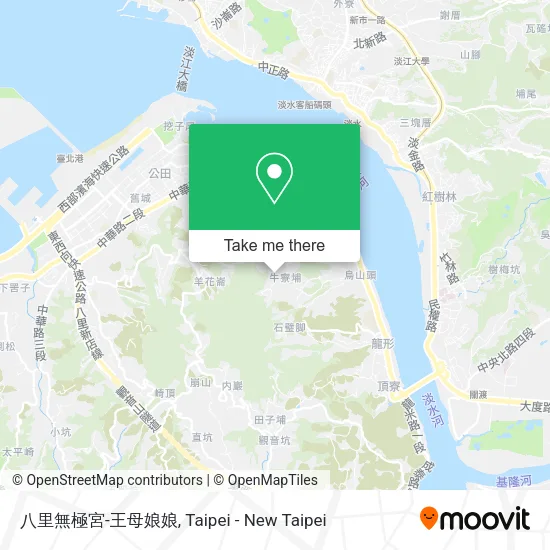 八里無極宮-王母娘娘地圖