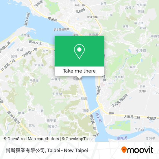 博斯興業有限公司地圖