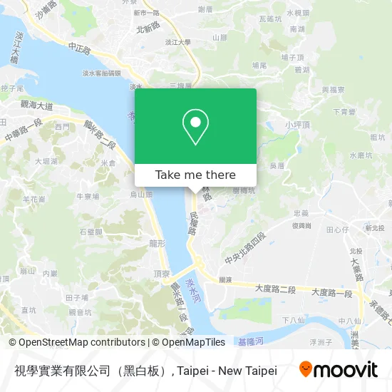 視學實業有限公司（黑白板） map