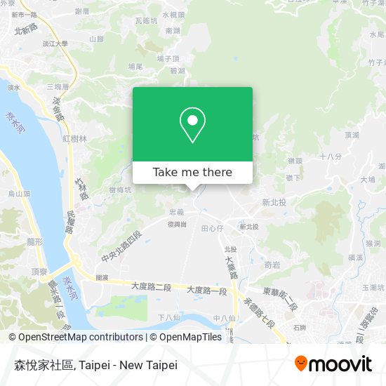 森悅家社區地圖