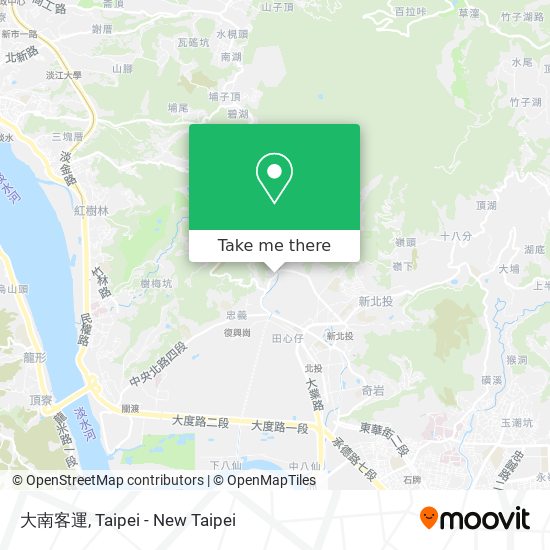 大南客運地圖