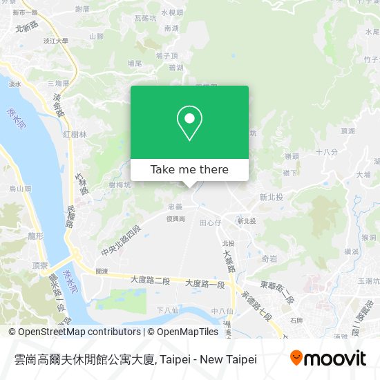 雲崗高爾夫休閒館公寓大廈 map