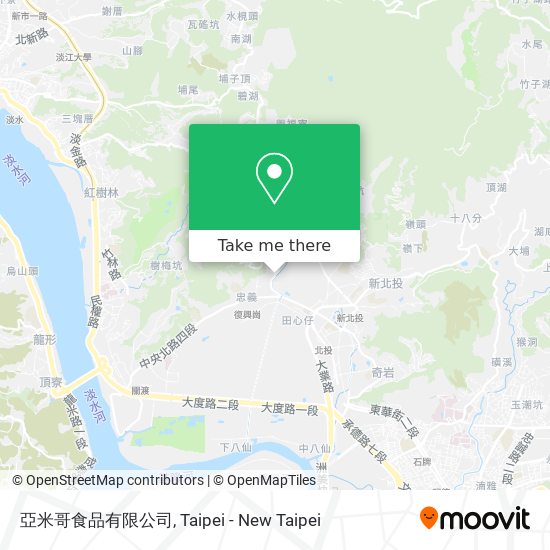 亞米哥食品有限公司 map