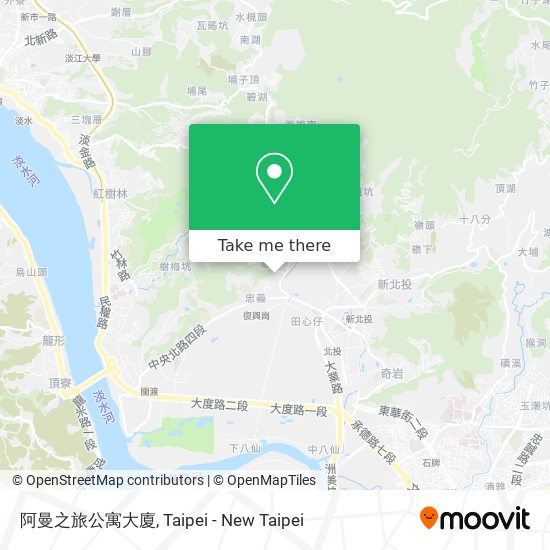 阿曼之旅公寓大廈地圖