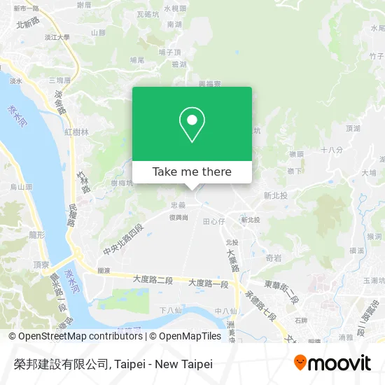榮邦建設有限公司地圖