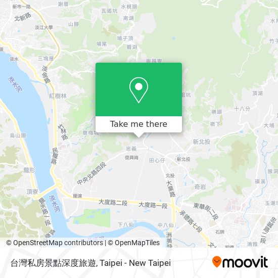 台灣私房景點深度旅遊 map