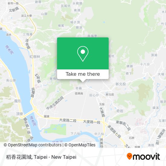 稻香花園城 map