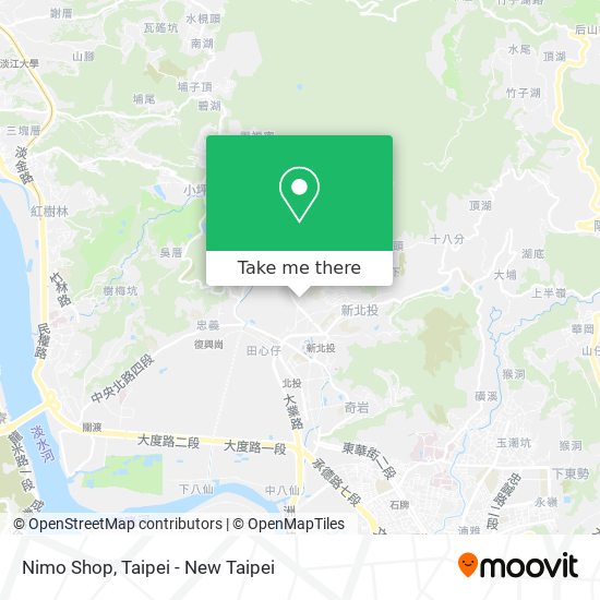 Nimo Shop map