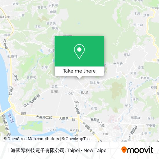 上海國際科技電子有限公司 map