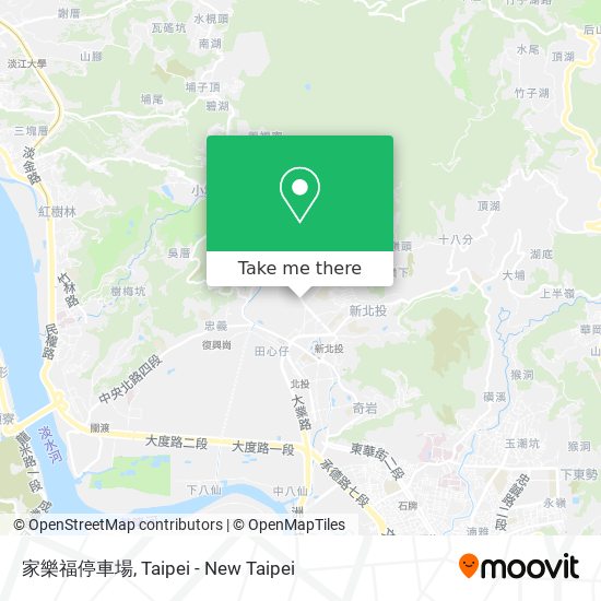 家樂福停車場 map