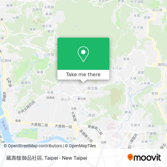 藏壽馥御品社區 map
