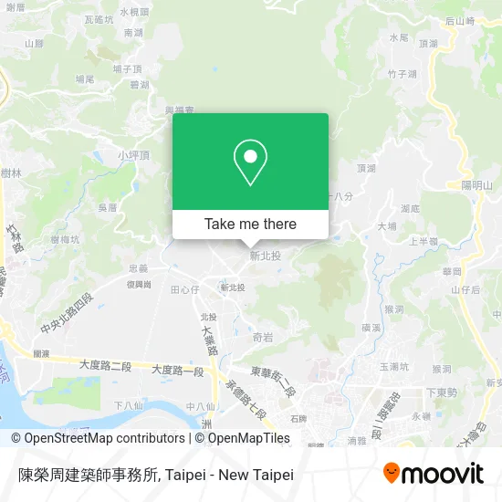 陳榮周建築師事務所 map