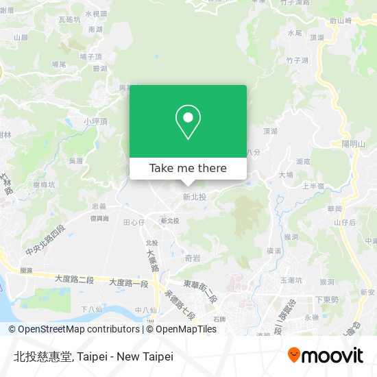 北投慈惠堂 map