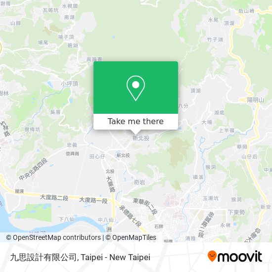 九思設計有限公司地圖