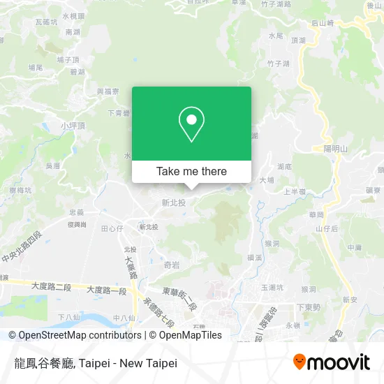 龍鳳谷餐廳地圖