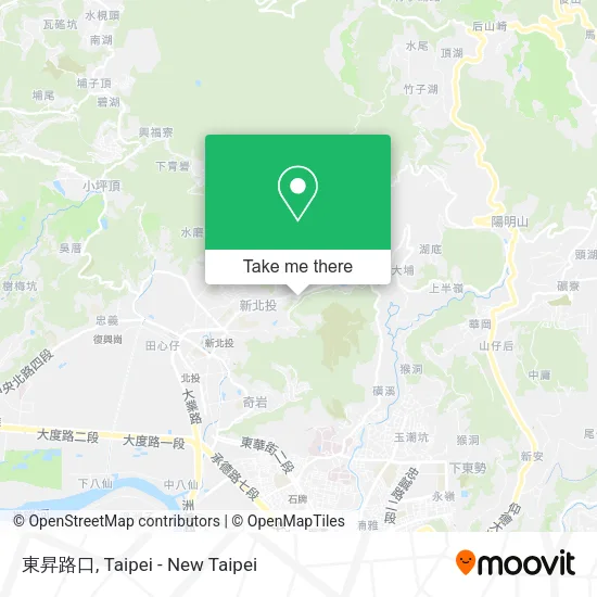 東昇路口地圖