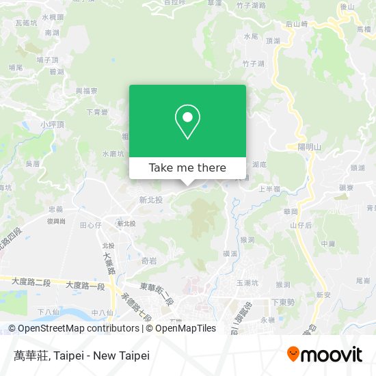 萬華莊 map