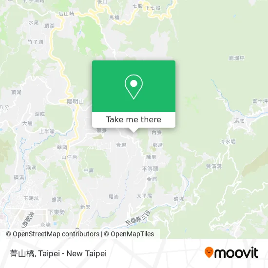 菁山橋 map