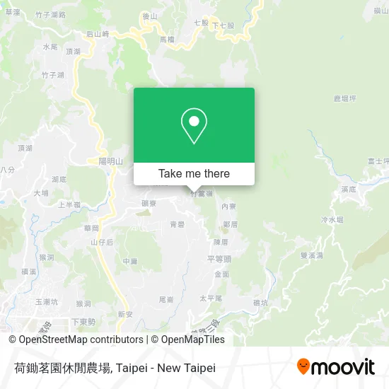 荷鋤茗園休閒農場地圖