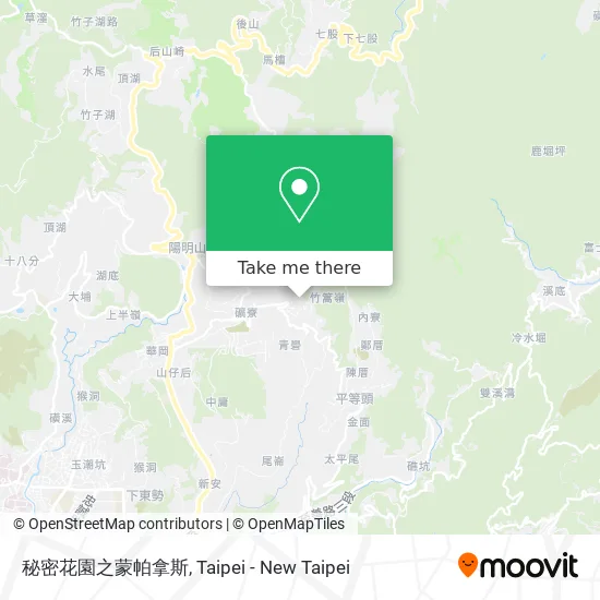 秘密花園之蒙帕拿斯 map