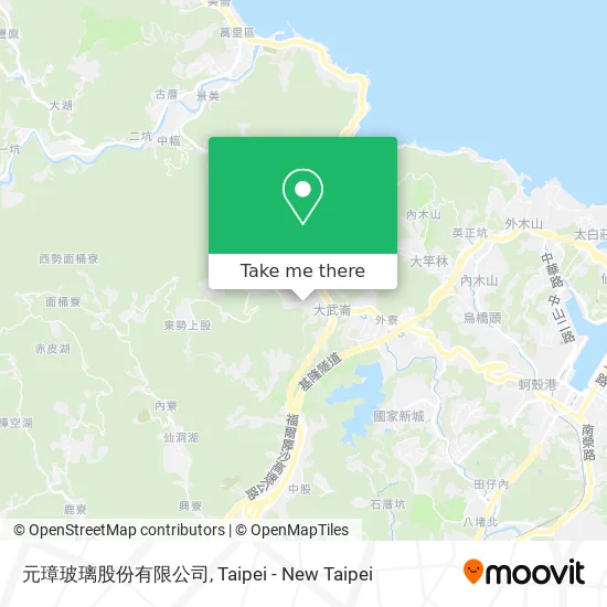 元璋玻璃股份有限公司 map