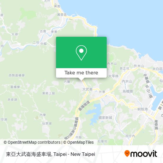 東亞大武崙海盛車場 map