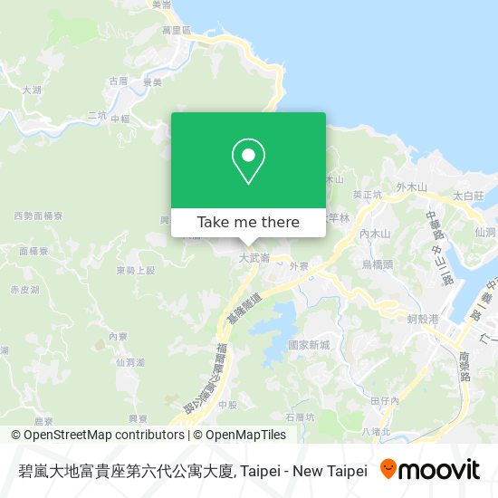 碧嵐大地富貴座第六代公寓大廈地圖