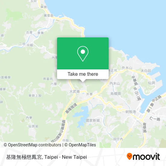 基隆無極慈鳳宮地圖